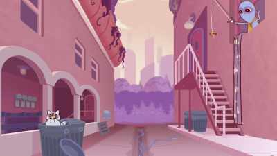 - [flying creature coos]
- [creatures chittering] - Strange Planet