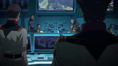 Flying objects launched 150 km
off west coast of Halmahera. - Mobile Suit Gundam Hathaway