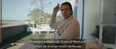 Flying seafood into Montauk is like,
I don't know, - Halston