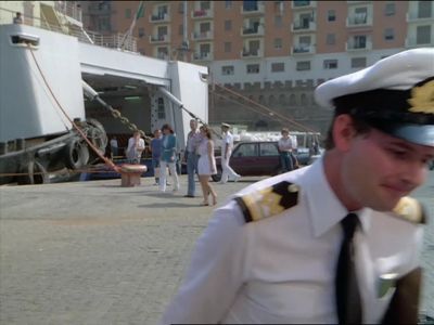 [Foghorn blowing] - The Love Boat