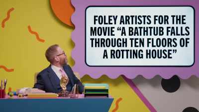 - Foley artists for the movie - Make Some Noise