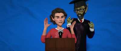 - Folks, I'd like to finish
my speech if it's okay. - Homeward