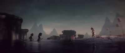 Follow the light, - The Croods: A New Age