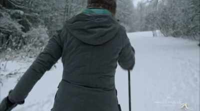 Follow the tracks. - Winter Castle