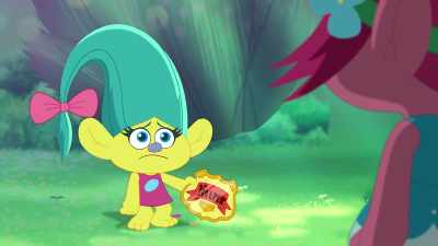 Followed by a series
of grueling challenges - Trolls: The Beat Goes On!