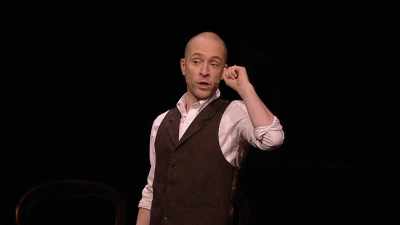 Followed by another
dangerous demonstration, - Derren Brown: Miracle