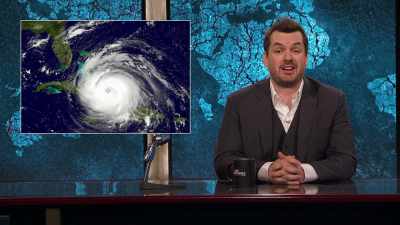 FOLLOWED BY IRMA, MOST POWERFUL - The Jim Jefferies Show