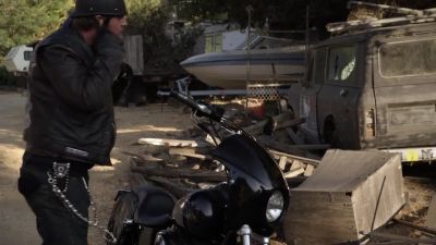 Followed Jax to Darby's.
It was a dead end. - Sons of Anarchy
