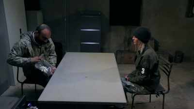 Following her assessment
for hypothermia, - Celebrity SAS: Who Dares Wins