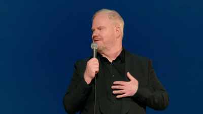 "Fomos sobretudo nós." - Jim Gaffigan: Dark Pale