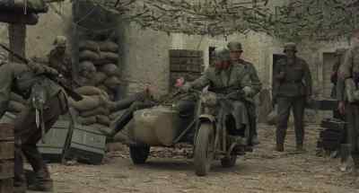 Fone, take Captain
Kiesle to the railroad - Cross of Iron