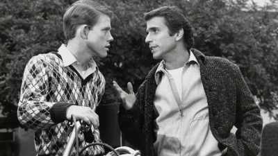 Fonzie, even in
the first read-through, - The Happy Days of Garry Marshall