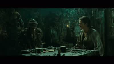 Fool. Why did you do that? I couldn't let you lose. It was never about winning or losing. The key. Y - Pirates of the Caribbean: Dead Man's Chest