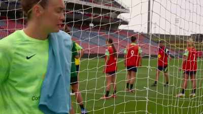 FOORD: You know,
we obviously don't like losing and... - Matildas: The World at Our Feet
