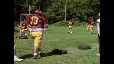 [football players yelling] - Ernest Goes to School