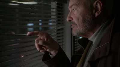 [ Footsteps approach,
door opens ] - The Blacklist: Redemption