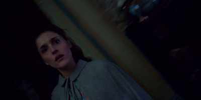 (footsteps approach,
floorboards creak) - Picnic at Hanging Rock