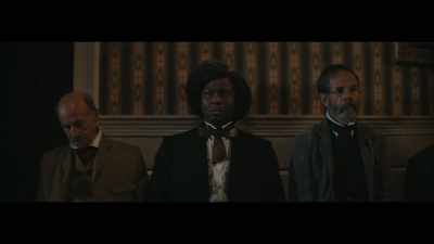 (footsteps approaching) - Abraham Lincoln