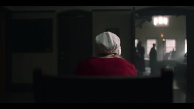 [footsteps approaching] - The Handmaid's Tale