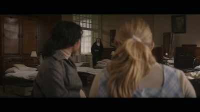 [footsteps clomping] - Black Cake