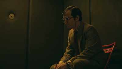 [Footsteps, doors closing
echoing in distance] - The Little Drummer Girl
