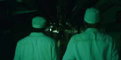 (footsteps echoing) - Chernobyl