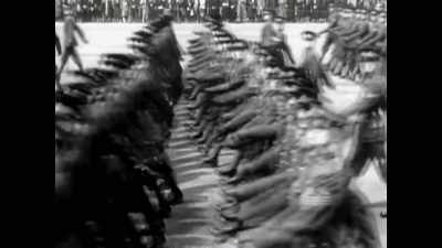 (footsteps march) - The Buildings That Fought Hitler