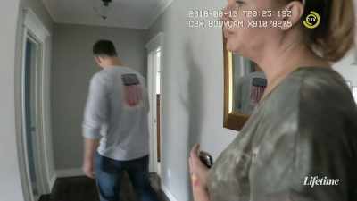 [footsteps
retreating] - Chris Watts: Confessions of a Killer