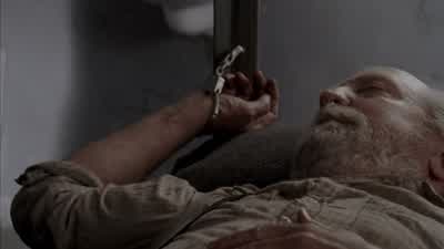 Hershel stopped breathing. - The Walking Dead