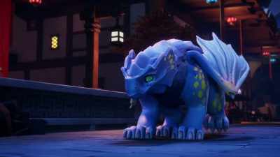 [footsteps slapping] - LEGO Ninjago: Dragons Rising