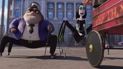 (footsteps thudding) - Inspector Sun and the Curse of the Black Widow