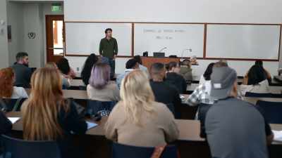 (footsteps thudding) - My Professor's Guide to Murder