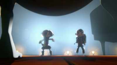 [footsteps thunder] - Gremlins: Secrets of the Mogwai
