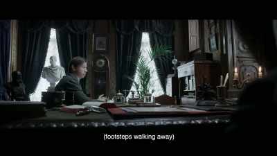 (footsteps walking away) - The Ninth