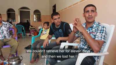For 11 days we could not go to her,
and she left ... - Killing Gaza