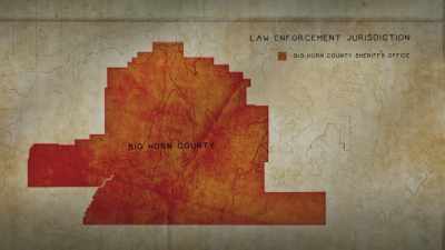 For a crime that's
committed on tribal lands, - Murder in Big Horn