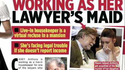 FOR A WHILE, SHE LIVED
WITH ONE OF HER ATTORNEYS. - Casey Anthony: An American Murder Mystery