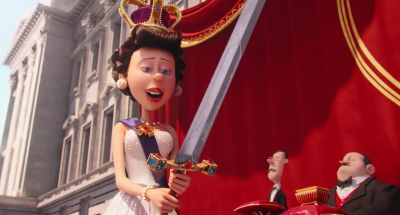 For your bravery and valor I am knighting you - Minions