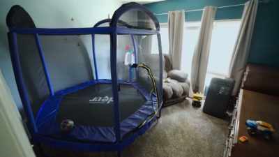 For Christmas this year,
our son wanted a trampoline. - How To Build a Sex Room