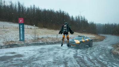 For example, jet packs. - Top Gear
