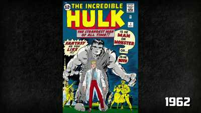 For example, The Hulk. - Marvel's Behind the Mask