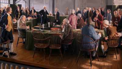 For Franklin, unity and
compromise was the only thing - Benjamin Franklin