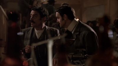 For god's sake, close your fist. - Deadwood