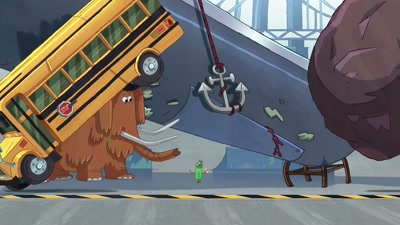 "For grizzly bears,
go to Things That Are Hairy"? - StoryBots: Answer Time
