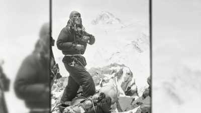 For Hillary to even attempt
the climb without oxygen - Tales From The Explorers Club