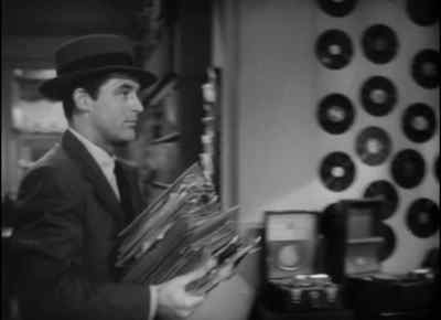 ♪ For I'm content the angels
must have sent you ♪ - Penny Serenade