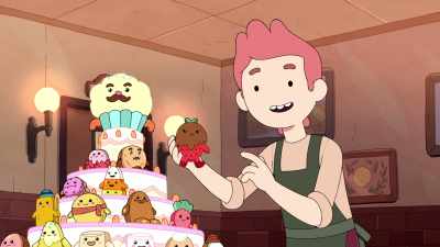 For instance, if you
buy the "choco-berry," - Adventure Time: Fionna & Cake