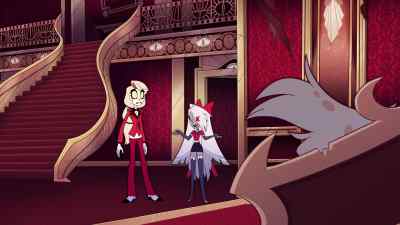 For when I've
slain you, the almighty Vees - Hazbin Hotel