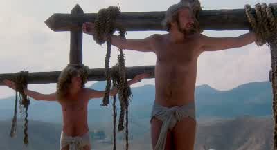 Always look on the bright side of life For life is quite absurd And death's the final word You must always face the curtain with a bow Forget about your sin Give the audience a grin Enjoy it, it's your last chance anyhow So always look on the bright side  - Life of Brian