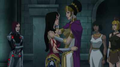 For so long,
it was hard for me to hear - Wonder Woman: Bloodlines